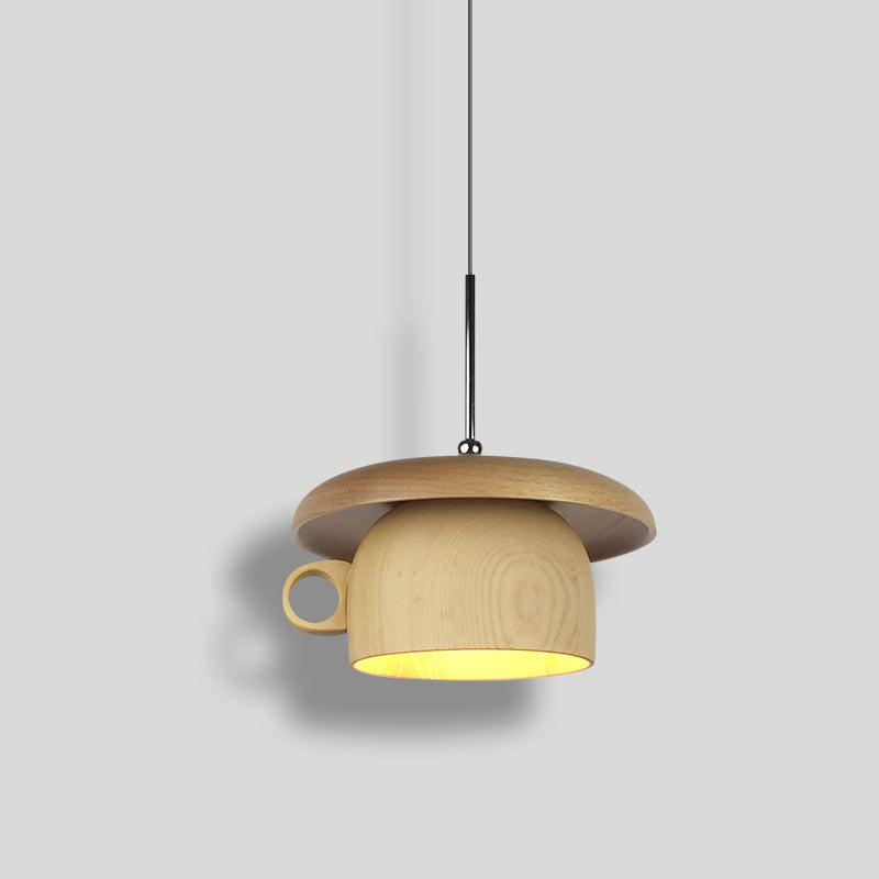 Hailie Vintage Natuur Hout Kop Hanglampen Slaapkamer