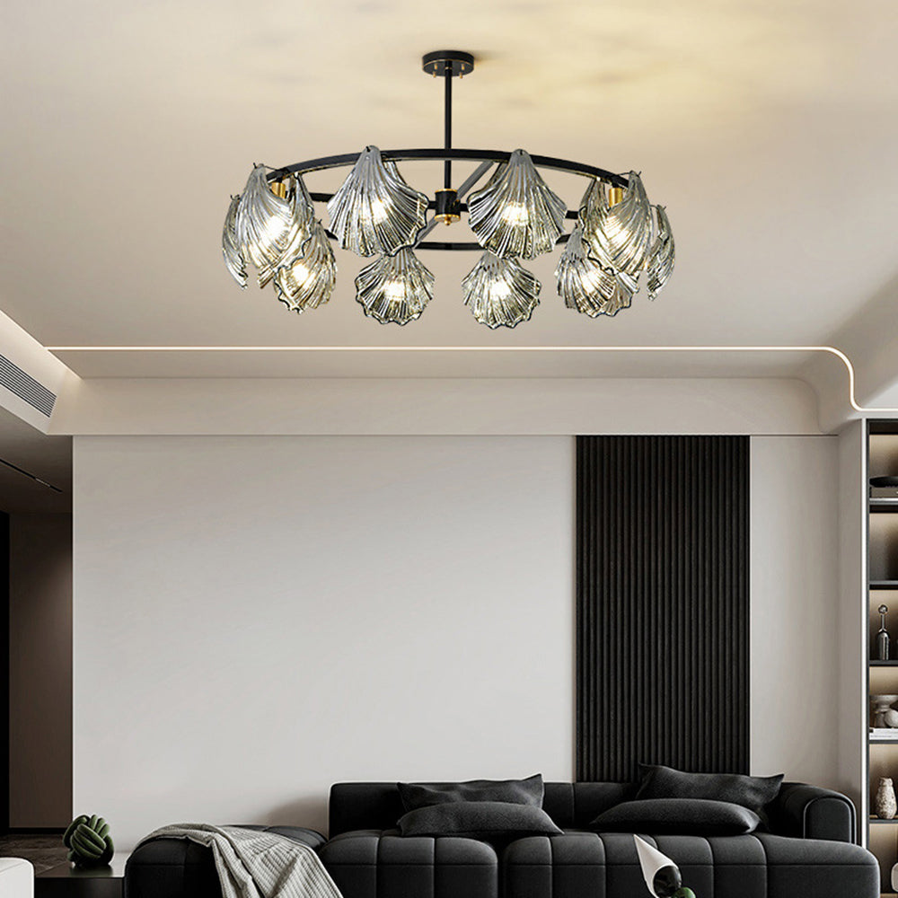 Kirsten Moderne Design LED Ringvormige Hanglamp Metaal/Glas Zwart/Goud Slaapkamer/Eetkamer