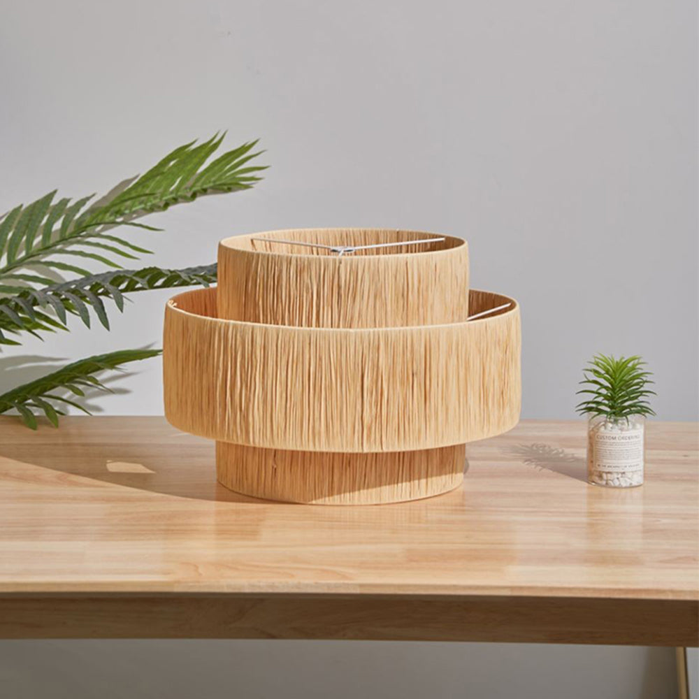 Muto Design Cilindrisch LED Hanglamp Metaal/Papier Slaap/Woon/Eetkamer