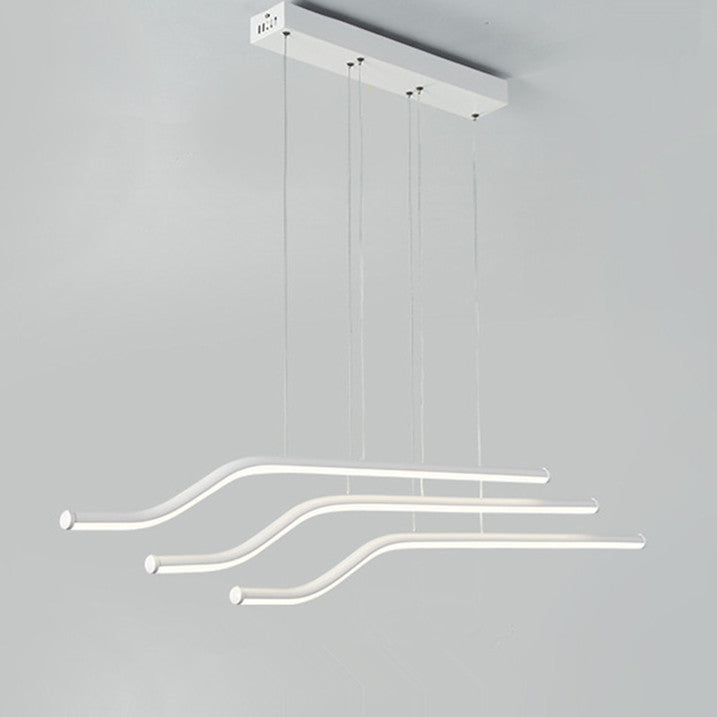 Louise Design Moderne LED Hanglampen Zwart Wit Metaal Silicagel Slaapkamer