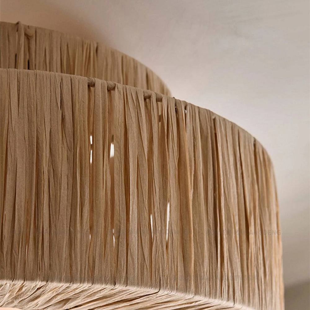 Muto Design Cilindrisch LED Hanglamp Metaal/Papier Slaap/Woon/Eetkamer