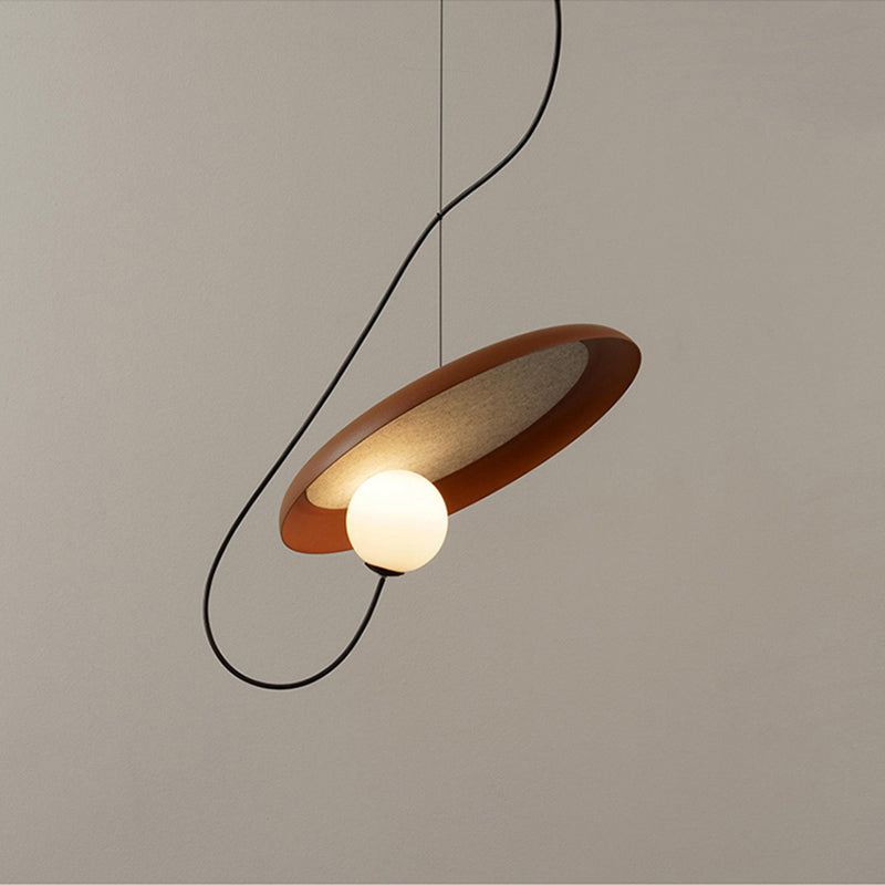 Elio Stijlvolle Art Deco Hanglampen Zwart/Wit/Koper Slaap/Woonkamer
