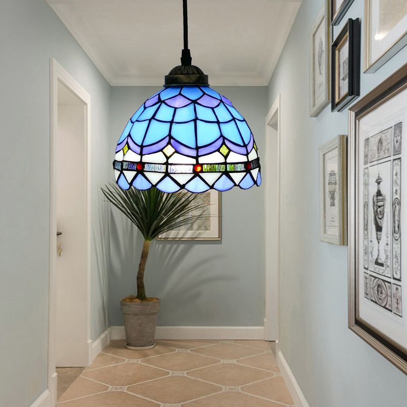 Valerio Retro Kleurrijk LED Hanglampen Geel/Bruin Metaal Woonkamer/Slaapkamer