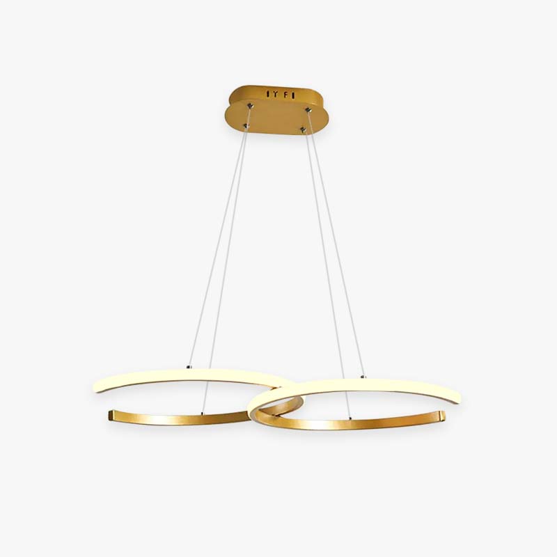 Louise Moderne Design LED Hanglampen Zwart Wit Metal Silica Gel