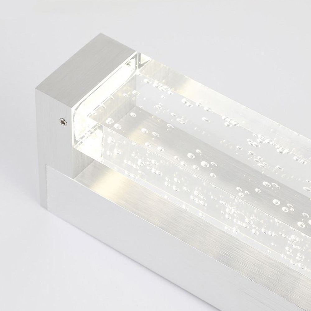 Leigh Modern Design LED Wandlamp Wit Metaal Kristal Slaapkamer