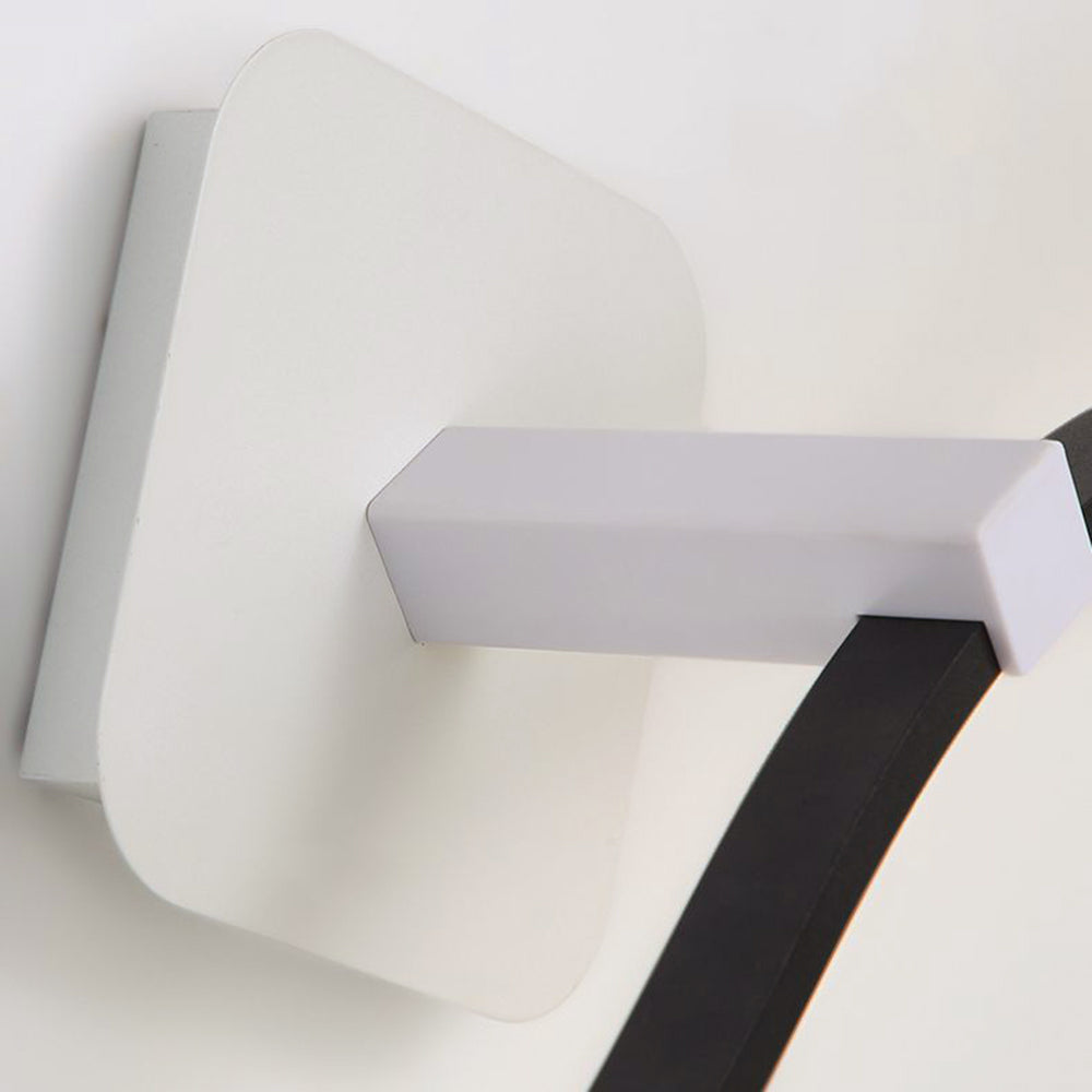 Louise Moderne Design LED Minimalistische Wave Lineaire Wandlamp Metalen Zwart/Wit Woon/Slaap/Badkamer