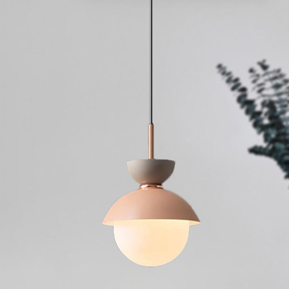 Morandi Nordic Minimalistische Globe Hanglamp Roze/Grijs/Lichtblauw/Marineblauw