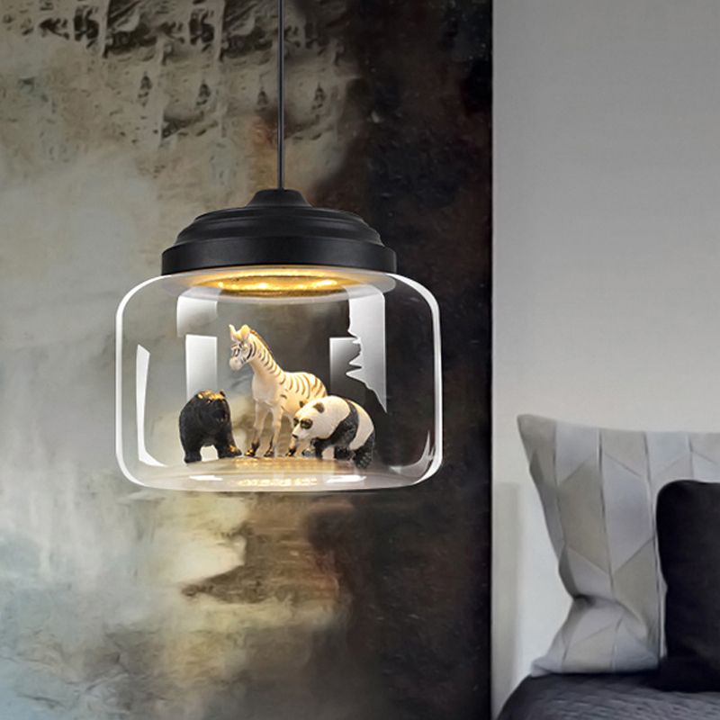Leilani Moderne Design LED Hanglamp Glas Wit Slaapkamer Woonkamer