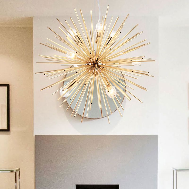 Lowry Moderne Design LED Hanglampen Metaal Goud Woonkamer Keuken