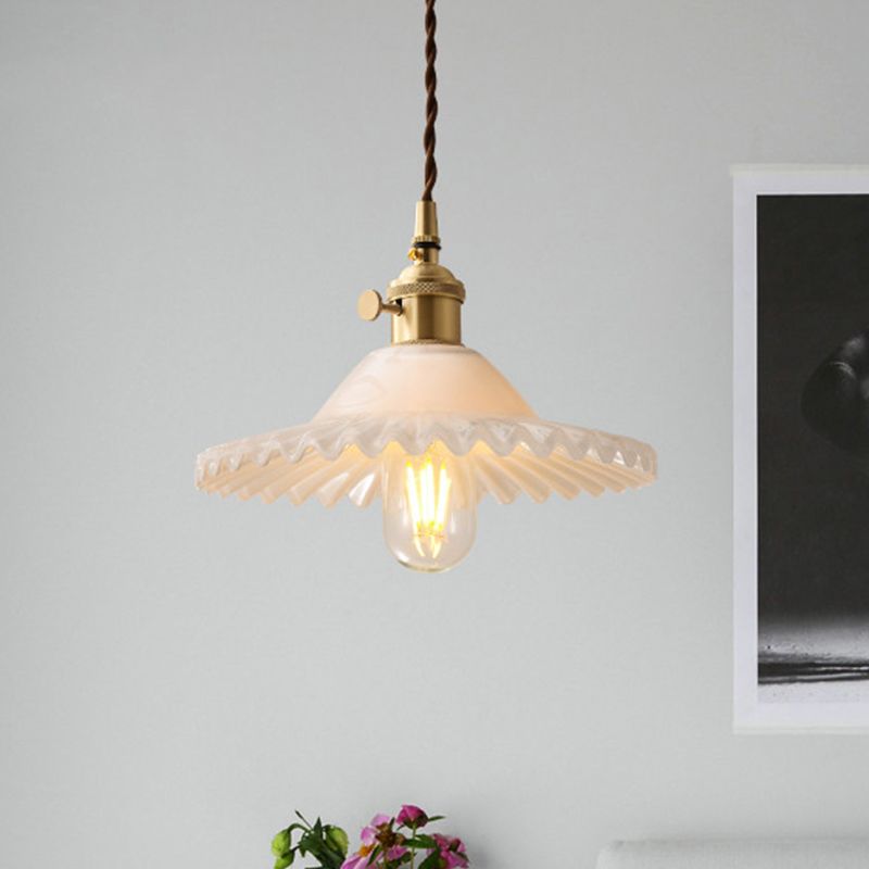 Leilani Moderne Design LED Hanglamp Glas Wit Slaapkamer Woonkamer