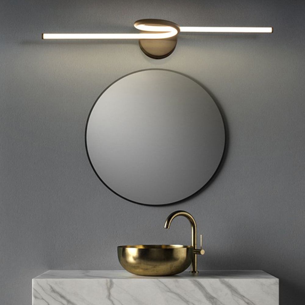 Leigh Badkamer Wandlamp Zwart Wit Metaal Silicagel Woonkamer Slaapkamer
