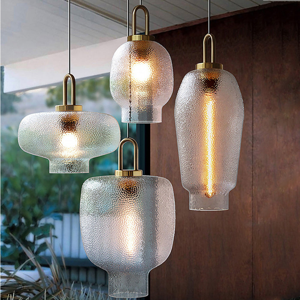 Hailie Moderne Minimalistische Hanglampen Goud Metaal/Glas Woonkamer