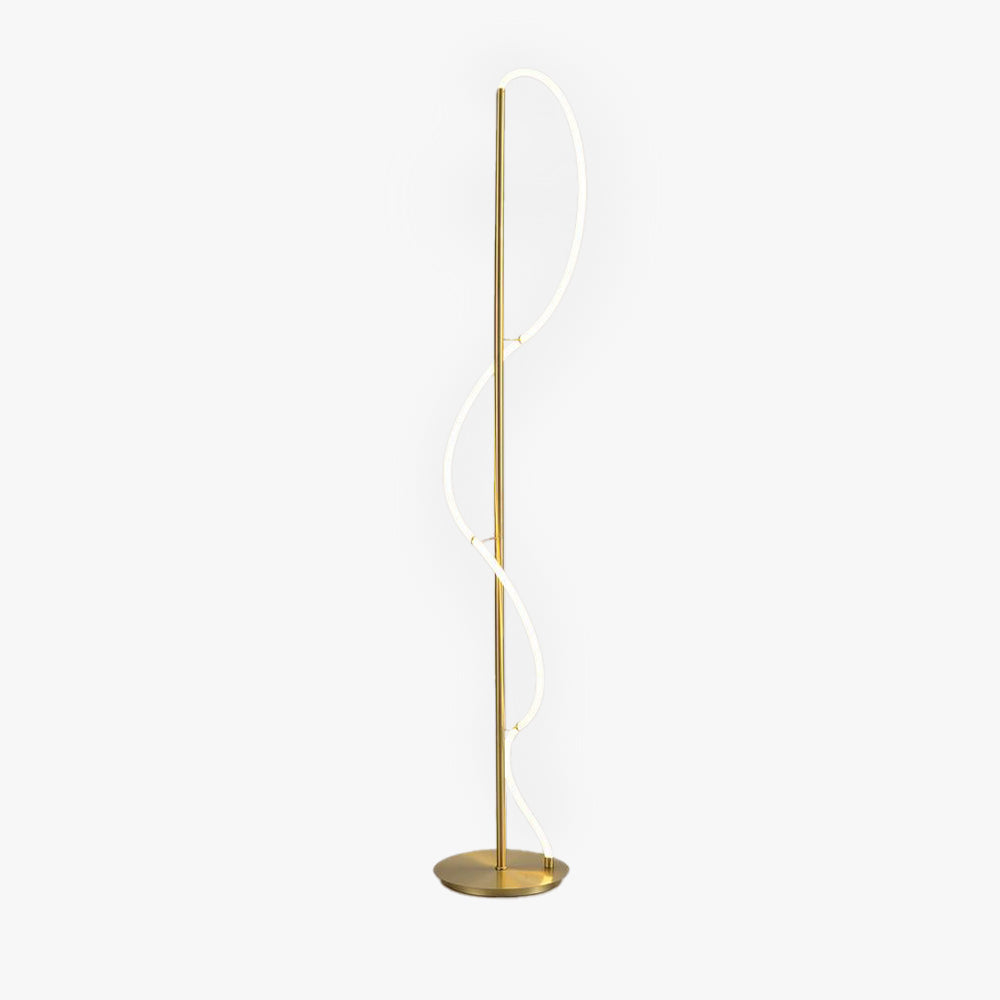 Louise Vloerlamp & Tafellamp, Messing