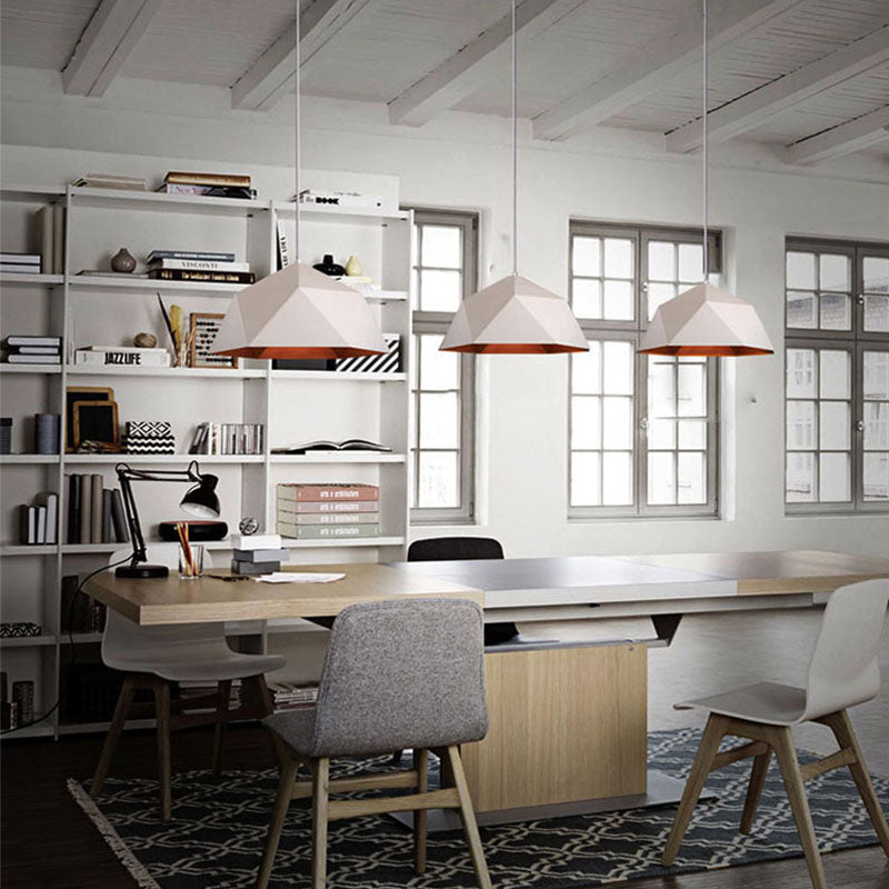 Morandi Moderne Kleine LED Hanglampen Geel Blauw Metaal Eetkamer