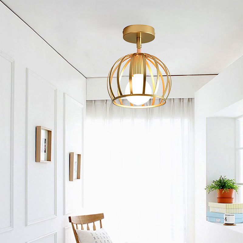 Herbert Moderne Design LED Plafondlamp Messing Woonkamer Keuken