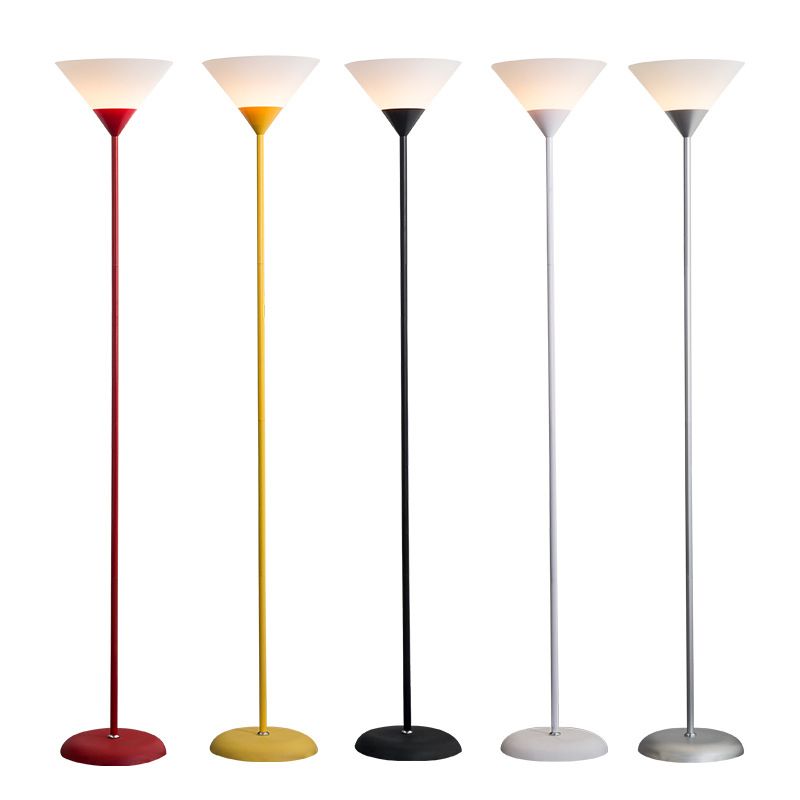 Morandi Moderne Beker Vloerlamp Zwart/Wit/Rood/Geel/ Zilver Metaal/Acryl Slaapkamer/Woonkamer