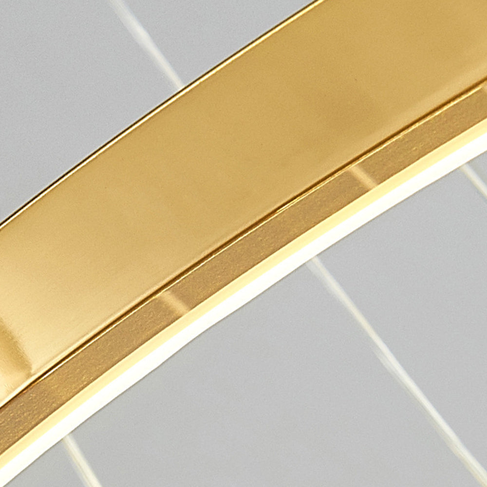 Alonza Bijzondere LED Gouden Metaal Hanglampen Woonkamer Slaapkamer