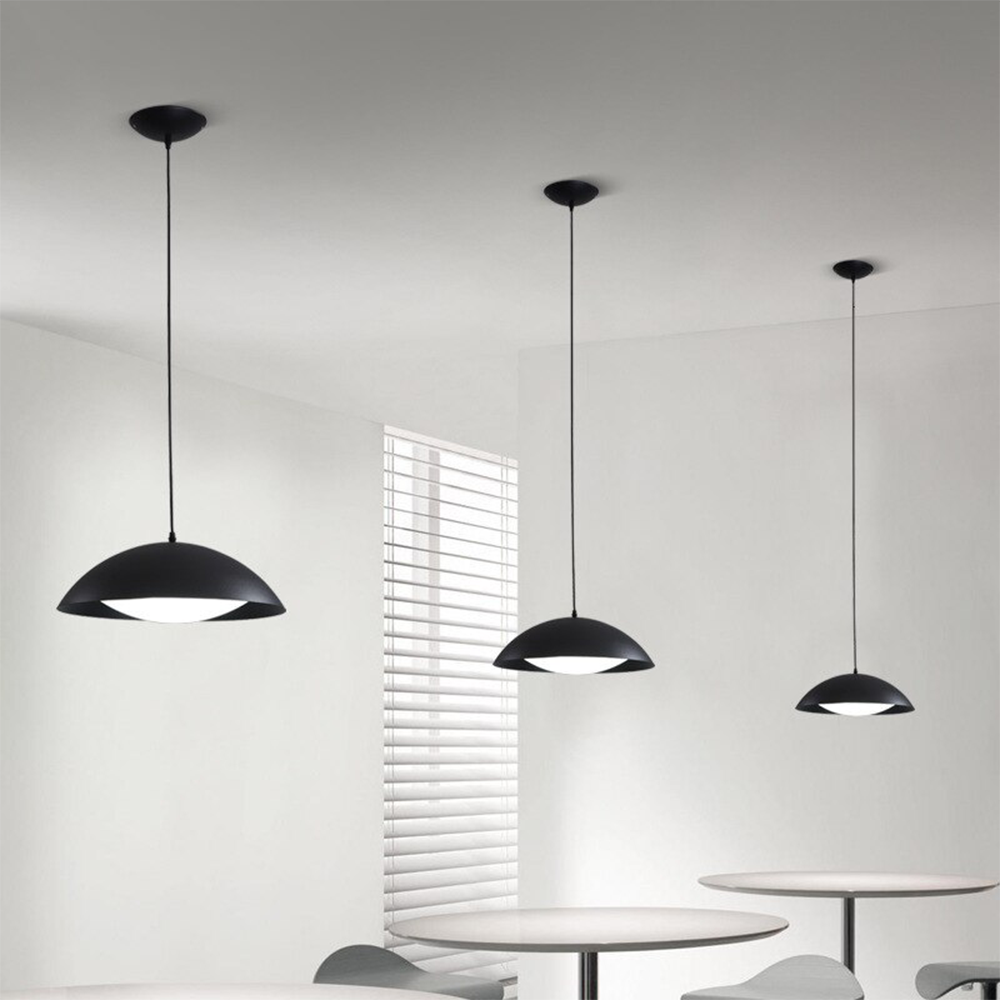 Hailie Moderne Minimalistisch Hanglampen Wit Metaal Eetkamer