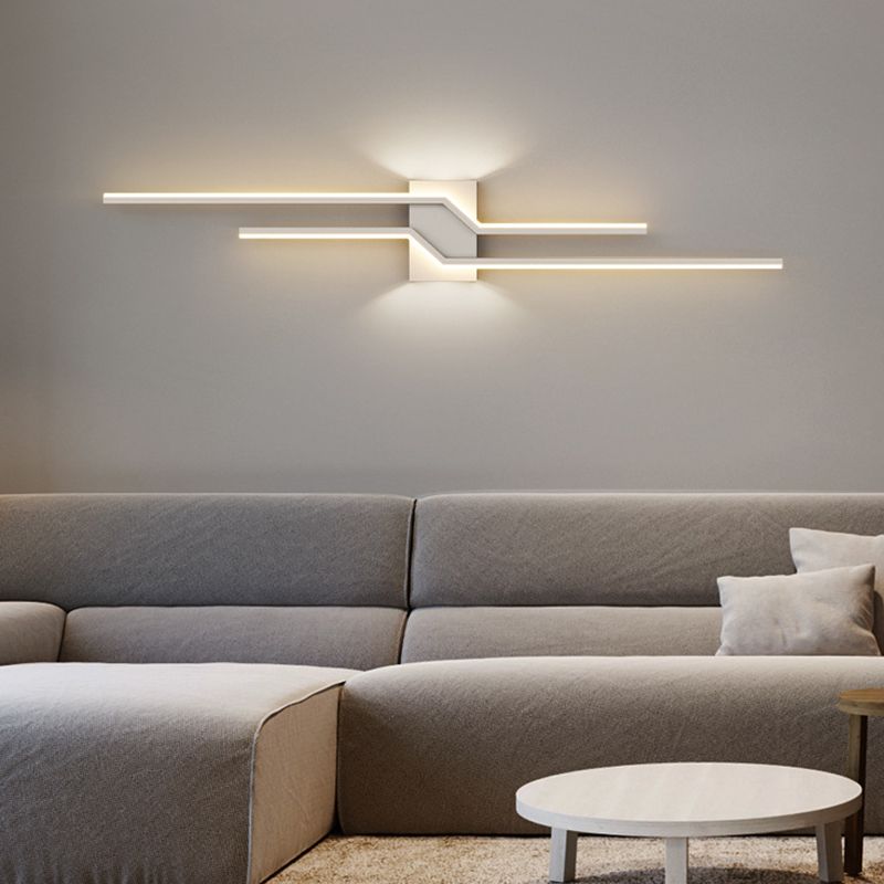 Arthur Industriele LED Wandlamp Zwart/Wit Metaal Woon/Slaapkamer