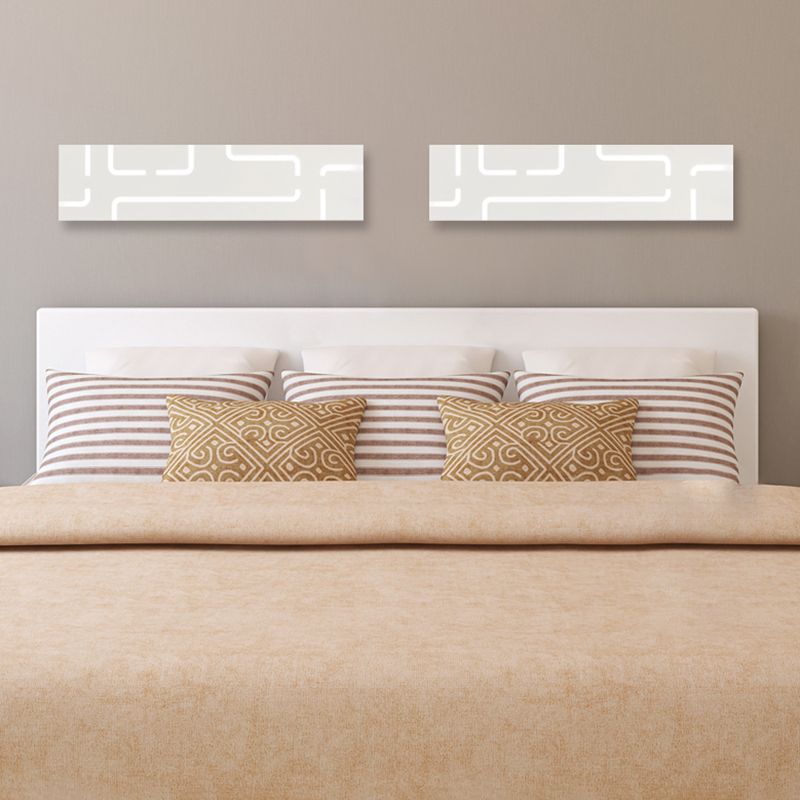 Leigh Moderne Rechthoekig LED Wandlamp Metaal/Acryl Wit Slaap/Woon/Badkamer