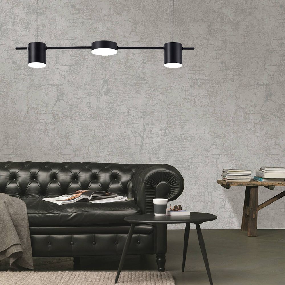 Leigh Moderne LED Hanglampen Metaal Zwart/Goud Woonkamer Keuken