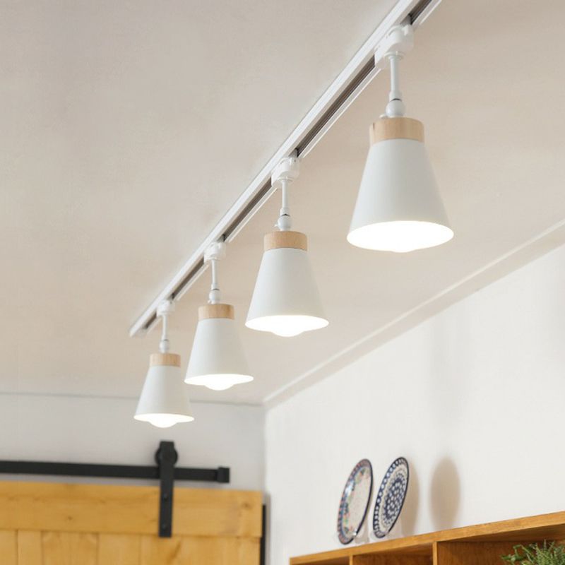 Haney Moderne Design LED Spotlight Zwart/Wit Woonkamer Keuken