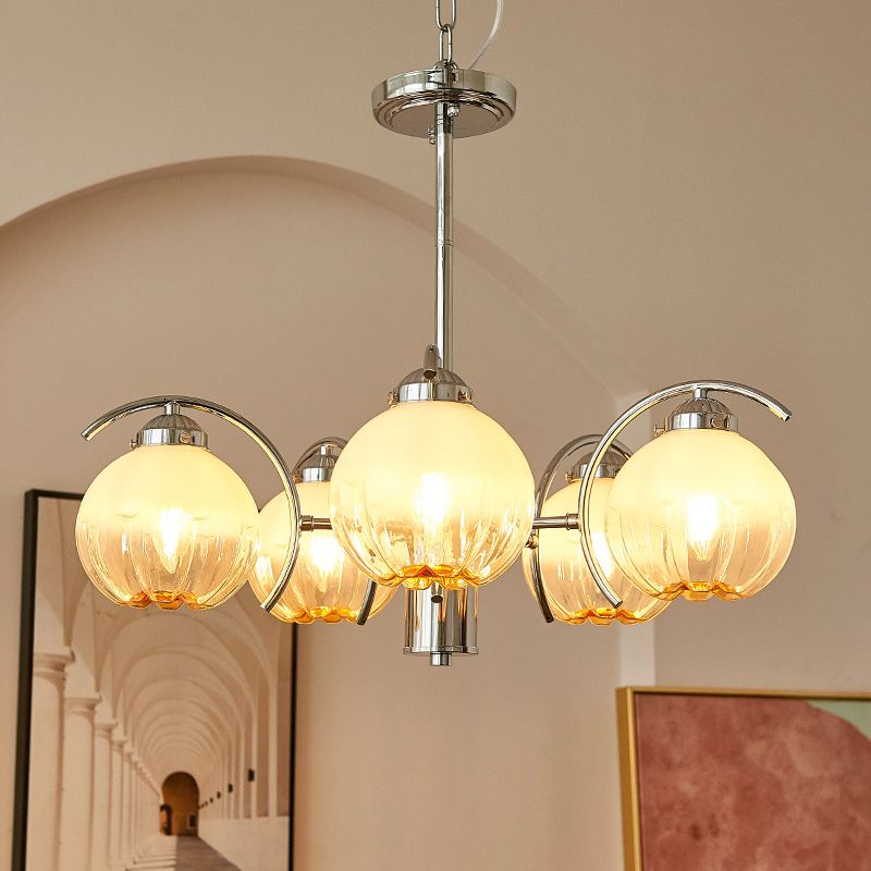 Hailie Moderne Design LED Hanglamp Metaal Glas Slaapkamer Woonkamer