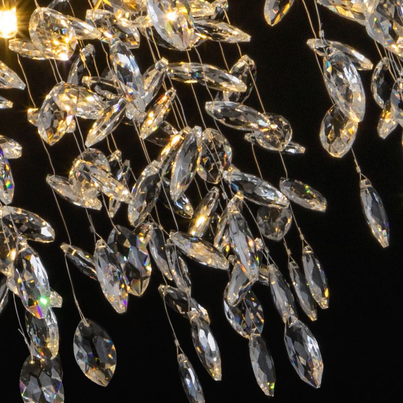 Marilyn Industrie Design LED Kroonluchters Gouden Metaal Woonkamer Eetkamer