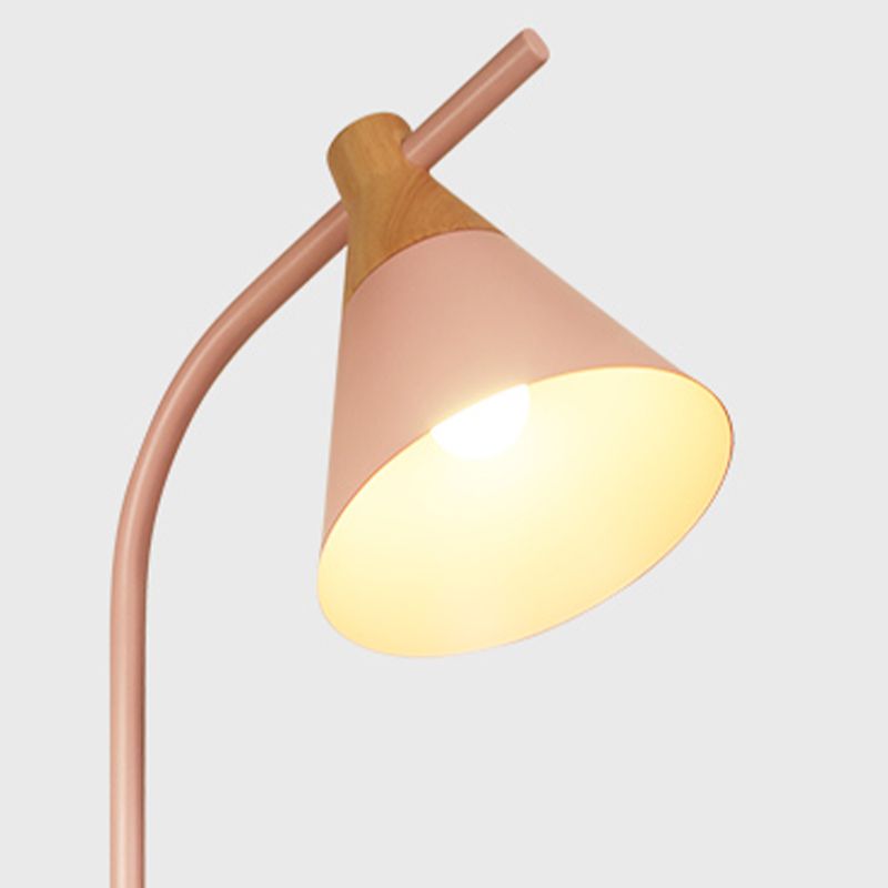 Morandi Moderne Design Vloerlamp Grijs/Roze/Geel Metaal Slaapkamer/Woonkamer