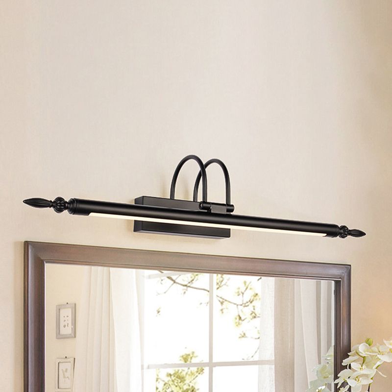 Leigh Moderne Lineair LED Wandlamp Metaal/Acryl Zwart Slaap/Woon/Badkamer