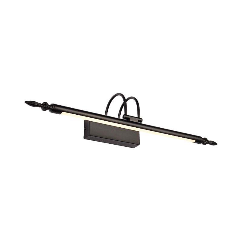 Leigh Moderne Lineair LED Wandlamp Metaal/Acryl Zwart Slaap/Woon/Badkamer