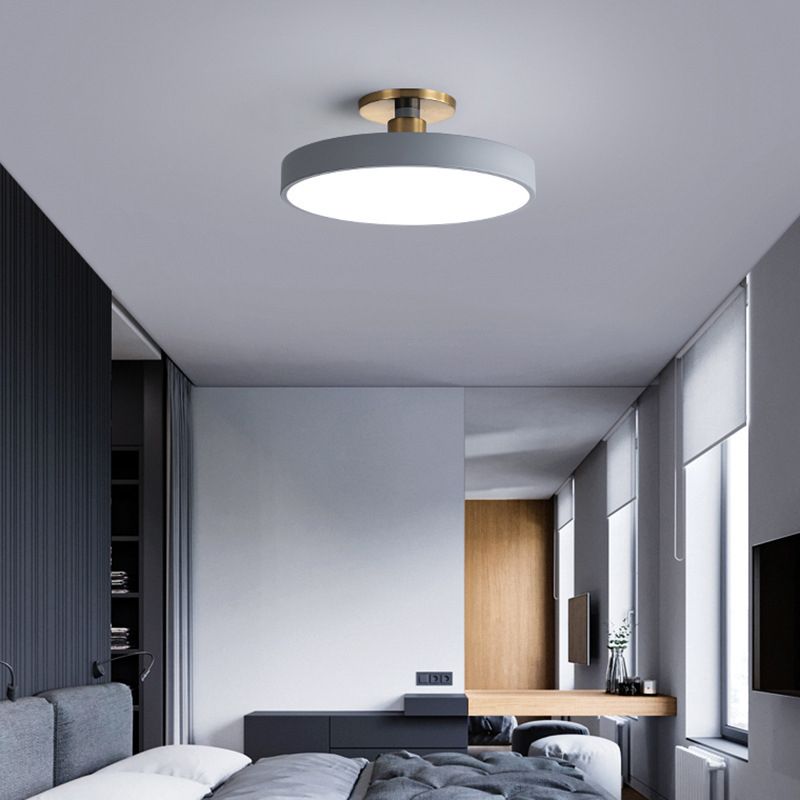 Morandi Moderne Design LED Plafondlamp Metaal Wit Woonkamer Keuken