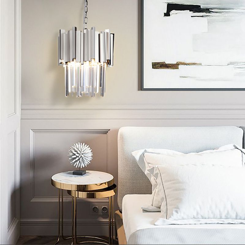 Kristy Moderne Design LED Hanglamp Metaal Crystal Woonkamer Keuken