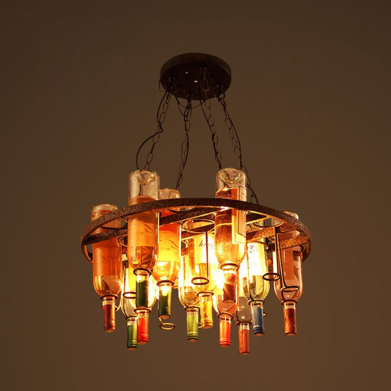 Hailie Vintage Design LED Hanglamp Metaal Glas Slaapkamer Woonkamer