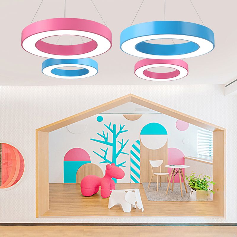 Morandi Moderne Design LED Hanglamp Acryl Metaal Woonkamer Keuken