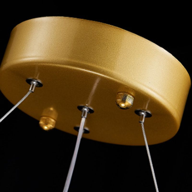Kristy Industriele LED Hanglamp Goud Woon/Slaapkamer Kristal&Metaal