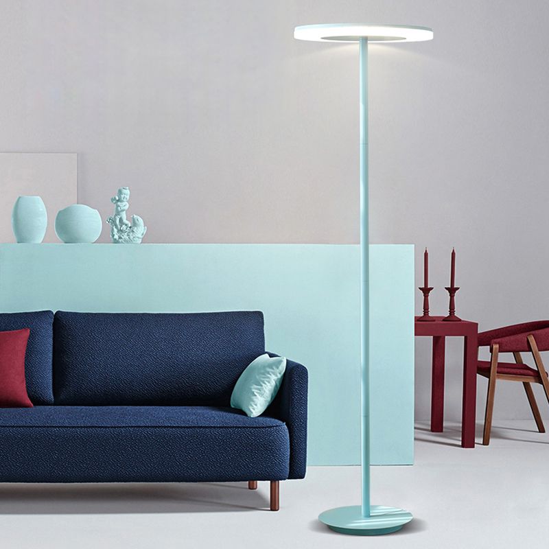 Morandi Moderne Design LED Vloerlamp Multi Kleur Metalen Schijf Slaapkamer/Woonkamer