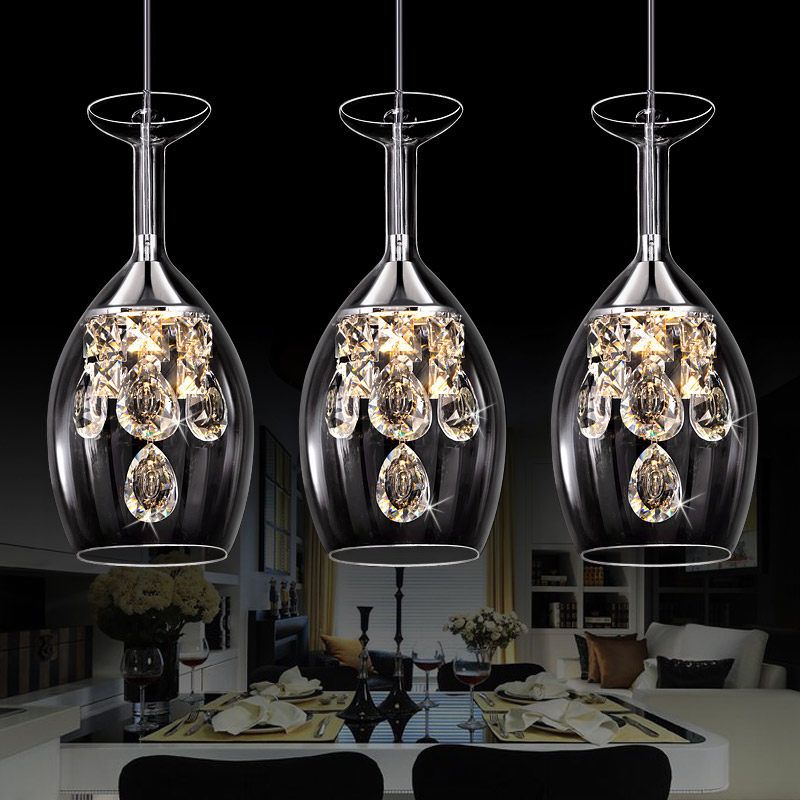 Kristy Moderne Design LED Hanglamp Kristal/Metaal Woonkamer Keuken