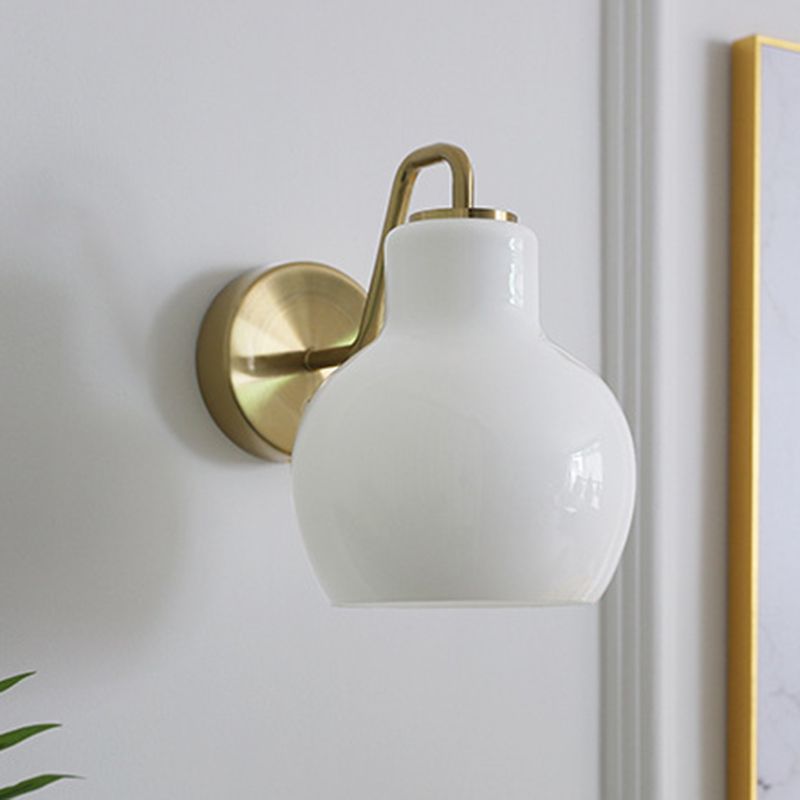 Lily Moderne Design LED Wandlamp Koepelvorm Metaal/Glas Slaapkamer/Woonkamer