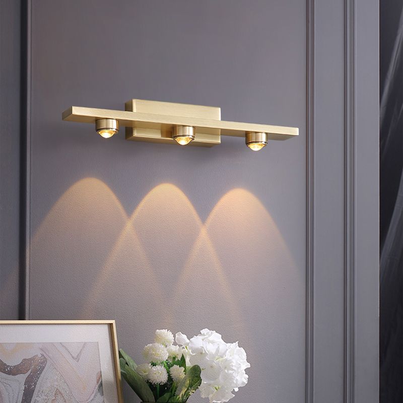 Leigh Moderne Design Rimpeling Wandlamp Metaal/Acryl Slaapkamer/Eetkamer/Woonkamer