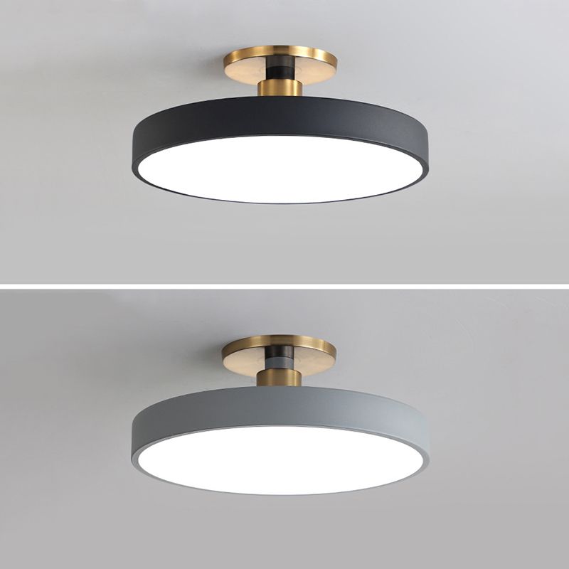 Morandi Moderne Design LED Plafondlamp Metaal Wit Woonkamer Keuken