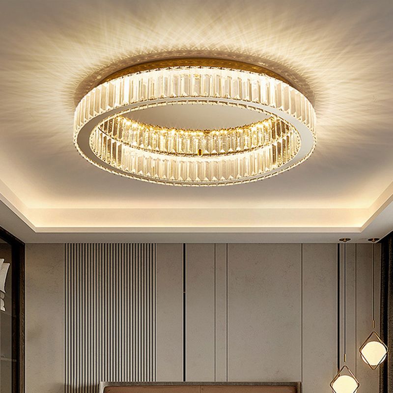 Marliyn Moderne Design LED Plafondlamp Metaal Goud Woonkamer Keuken