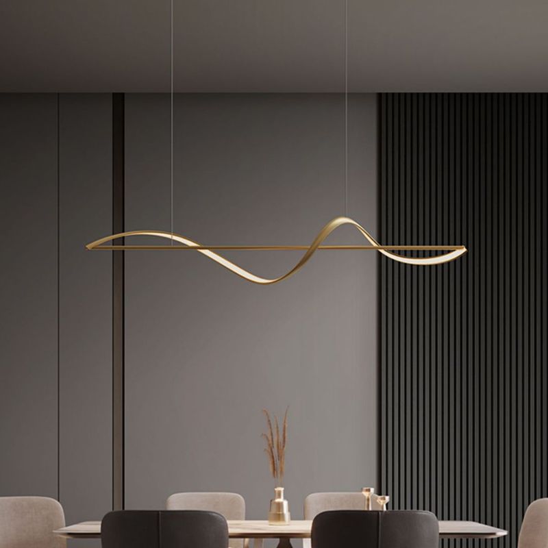 Louise Design LED Hanglamp Zwart/Goud Metall/Acryl Slaap/Eet/Woonkamer