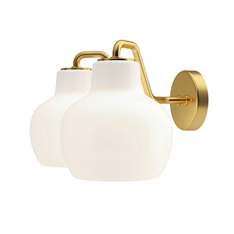Lily Moderne Design LED Wandlamp Koepelvorm Metaal/Glas Slaapkamer/Woonkamer