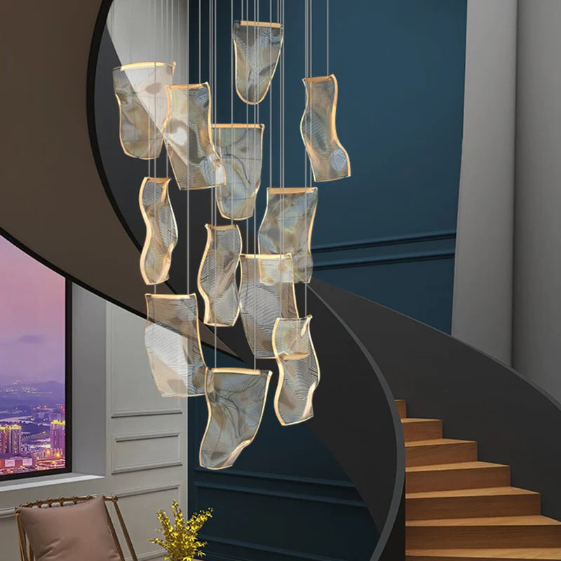 Marylin Retro LED Kroonluchter Ronde Metaal Slaapkamer Woonkamer