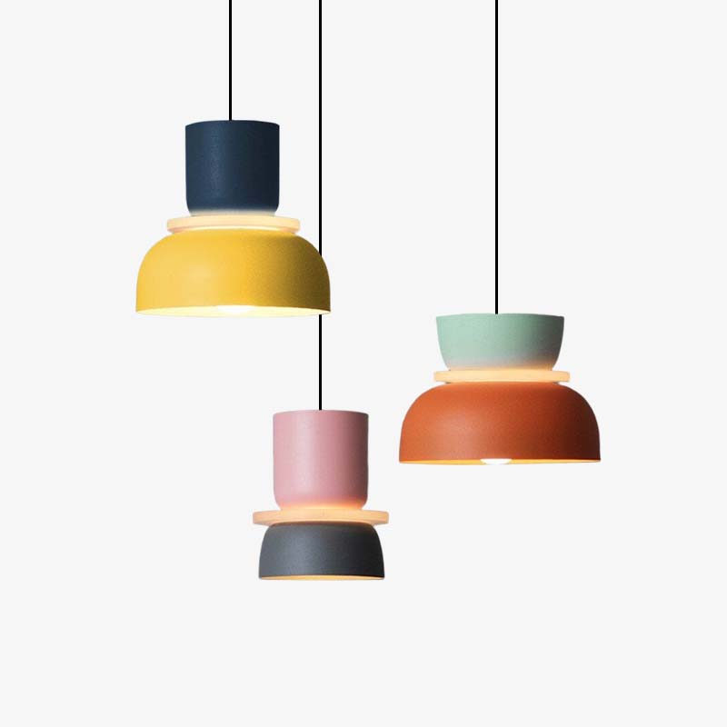 Morandi Moderne Hanglampen Contrast Kleur Metaal Woonkamer Slaapkamer