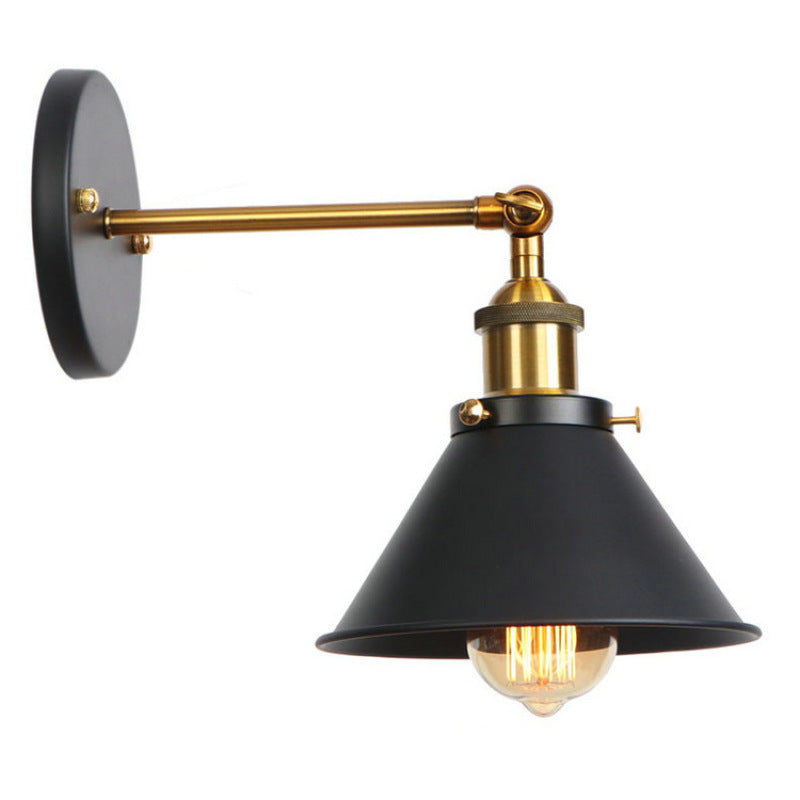 Marcello Industrie LED Wandlampen Zilver Zwart Goud Metaal Eetkamer