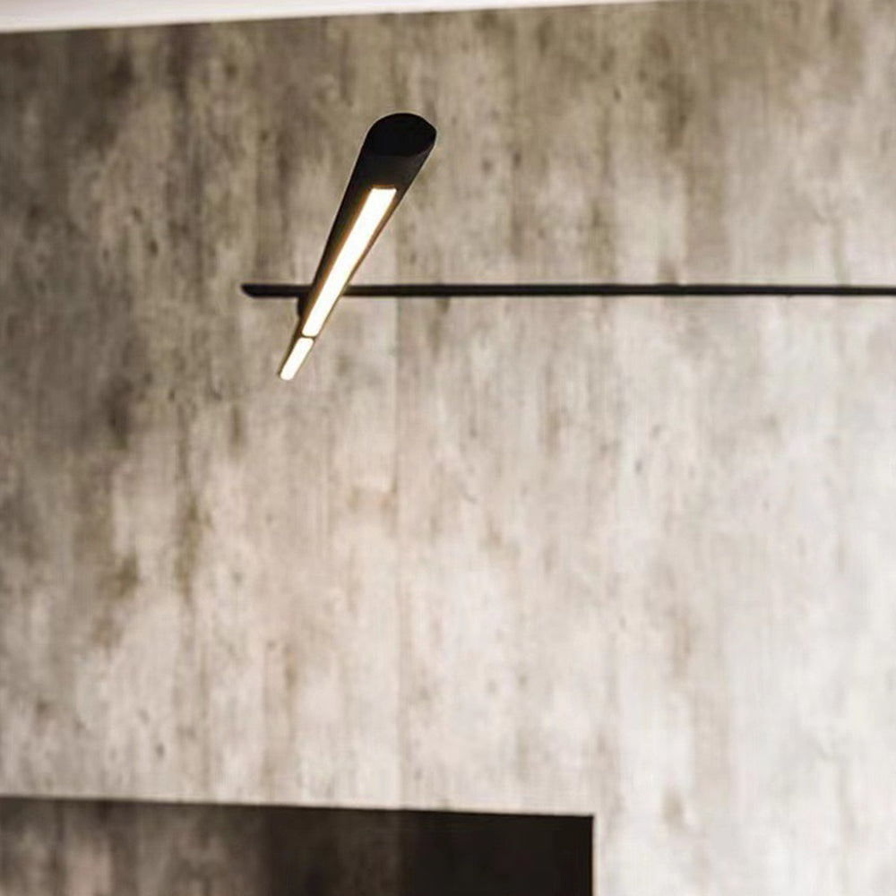 Edge Industriele Moderne LED Vloerlamp Zwart  Metaal Slaapkamer