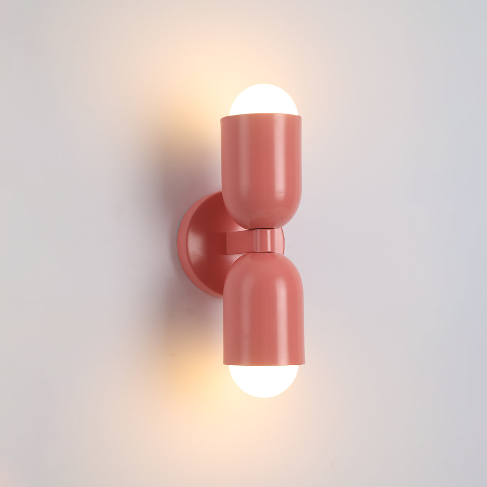 Morandi Design LED Wandlamp Metaal Groen/Roze/Rood Slaap/Eet/Woonkamer