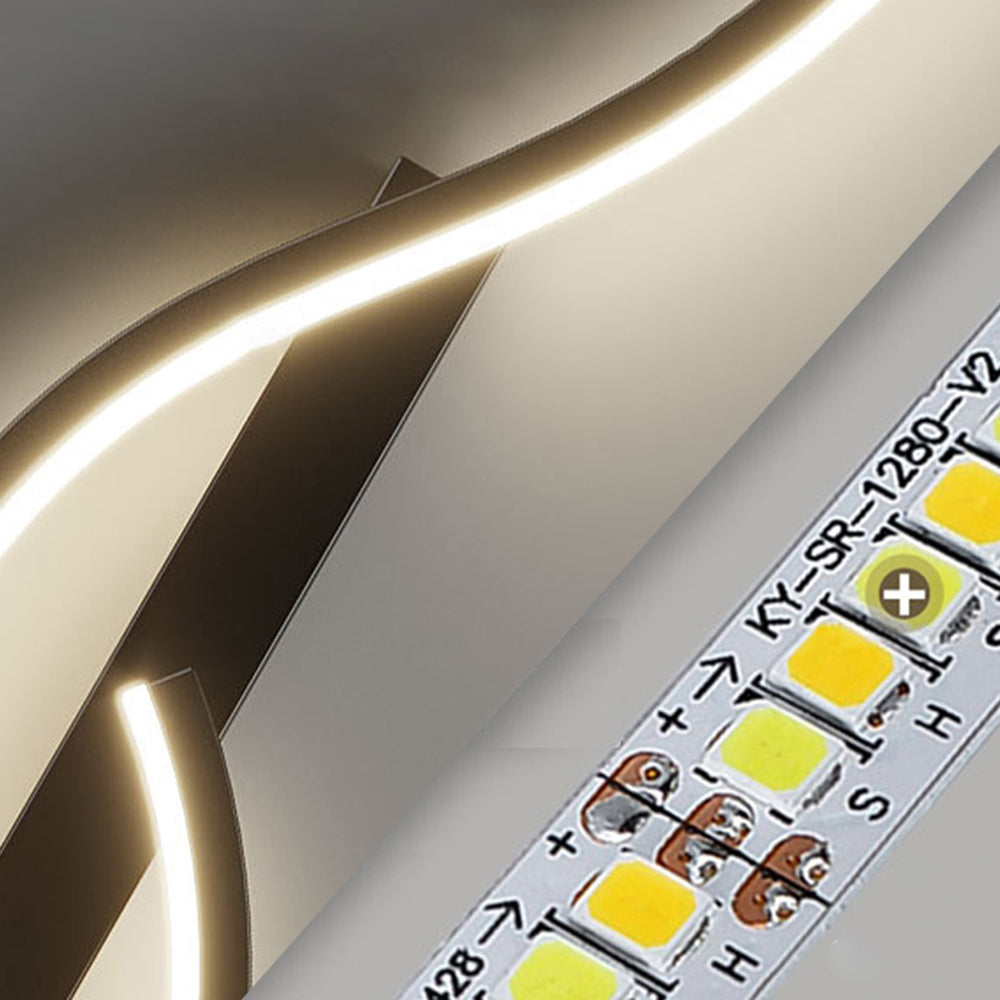 Louise Moderne Design LED Wandlamp Goud/Zwart Metaal Woonkamer